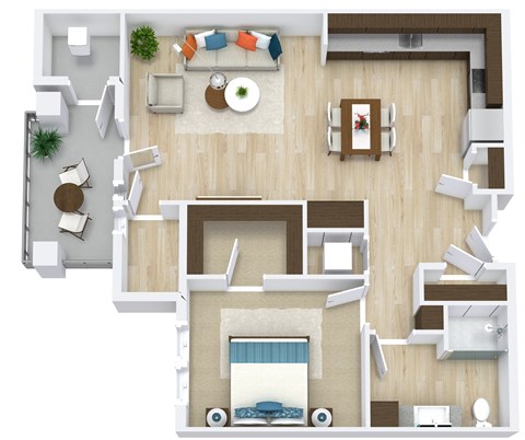 11691 S Ridgeview Road 1-2 Beds Apartment for Rent - Photo Gallery 48